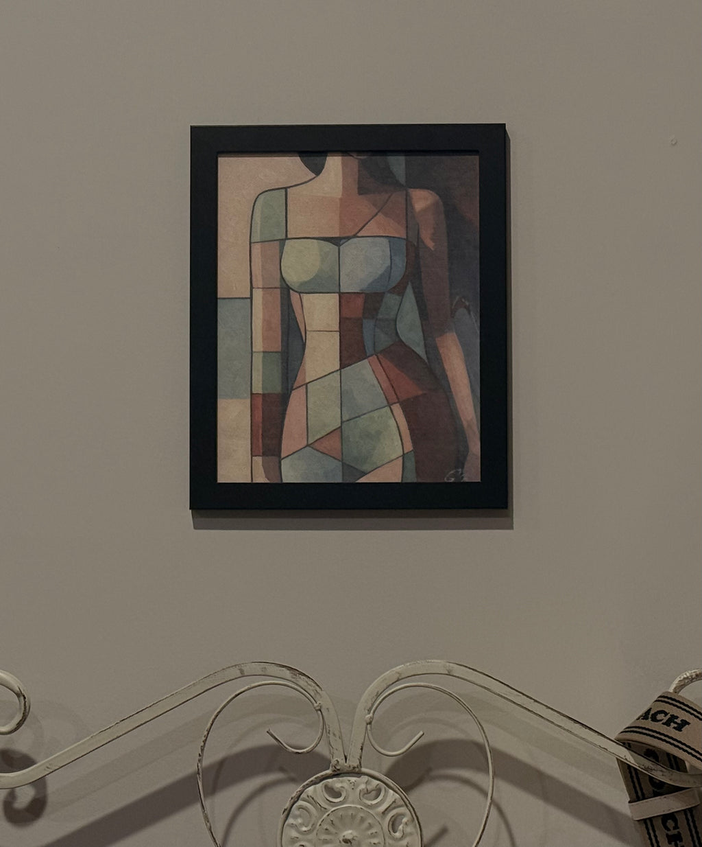Custom Framed Painting