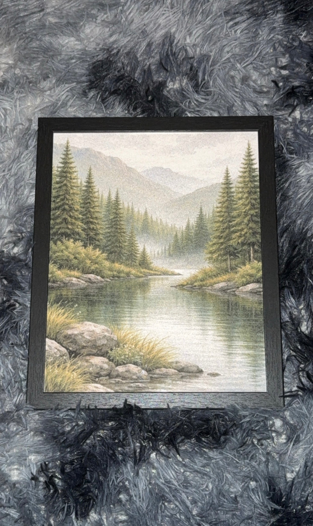Custom Framed Painting